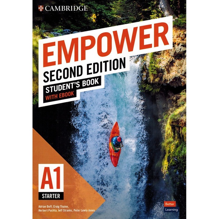Empower Starter/A1 diákkönyv Adrian Doff e-könyv szerzőjével