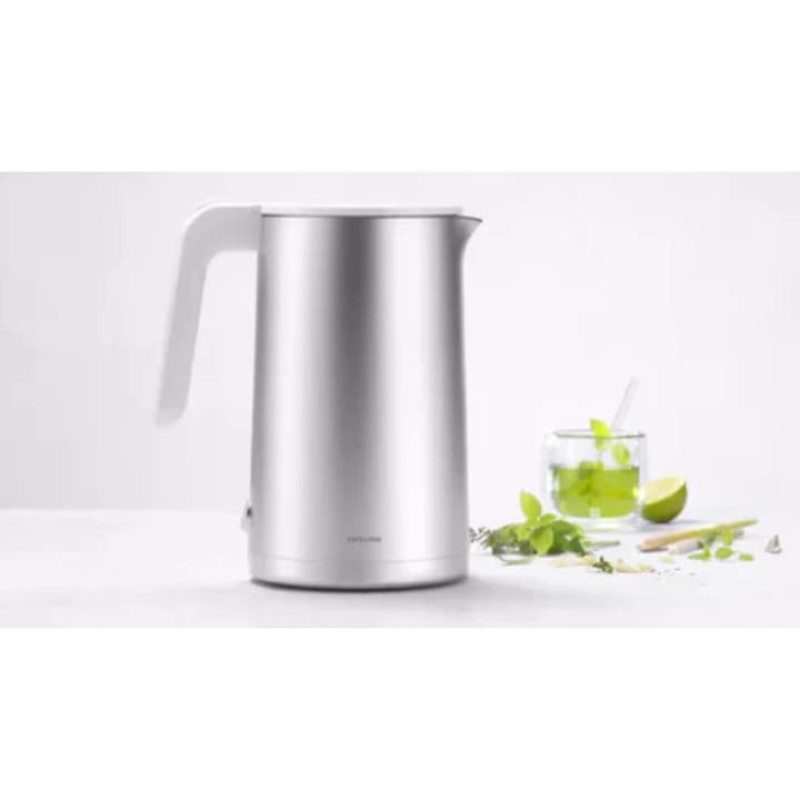 Fierbator electric Silvercrest, model 2024, 1.7L, iluminare LED, 2520-3000W, 221.5x160x245mm