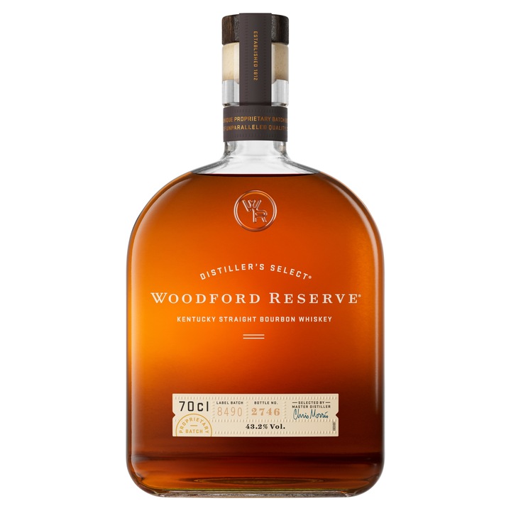Woodford Reserve bourbon whiskey, 43,2%, 0,7 l