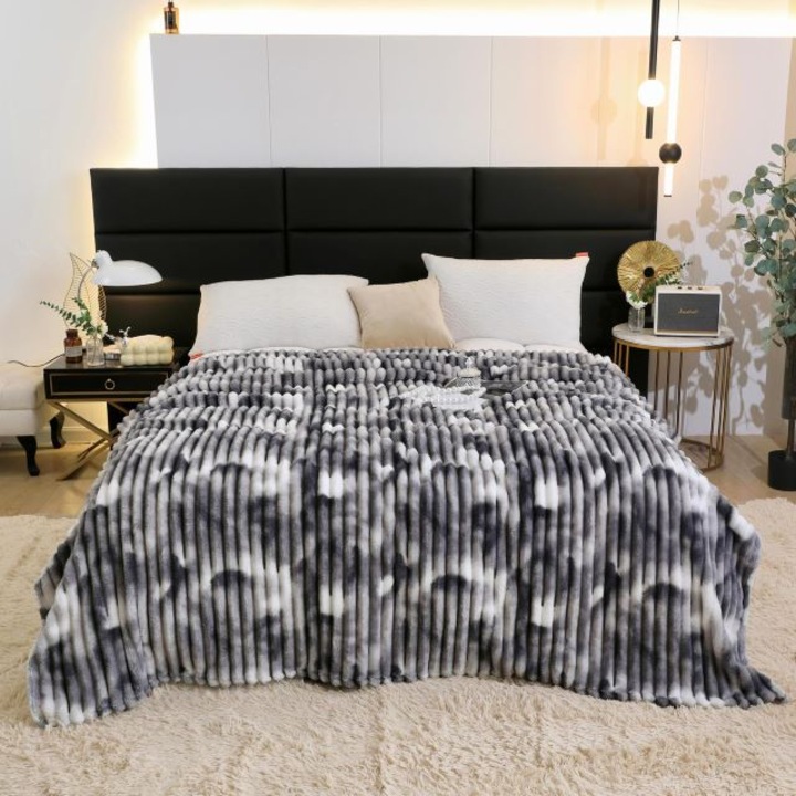 Одеяло Cocolino, за двойно легло, Jojo Home, модел Degrade, 2 човека, 200x230см, Сиво