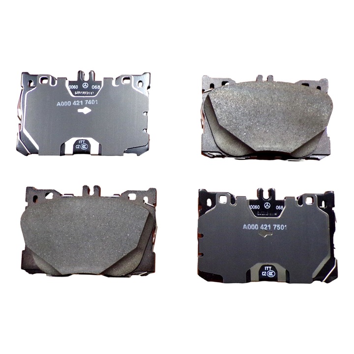 Első fékbetétek MERCEDES W205 W213 W238 GLC CLS, Mercedes-Benz, fekete