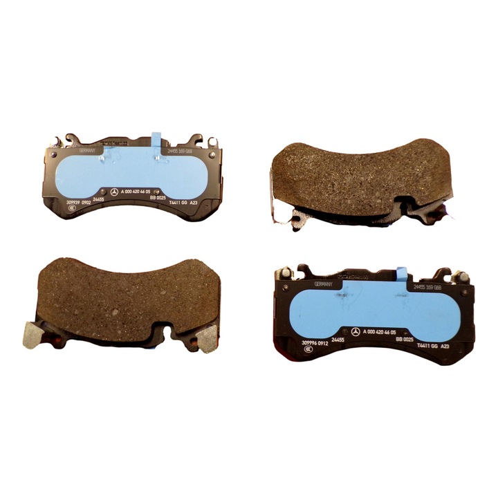 Első fékbetét MERCEDES GLE 166 292, Mercedes-Benz, Fekete