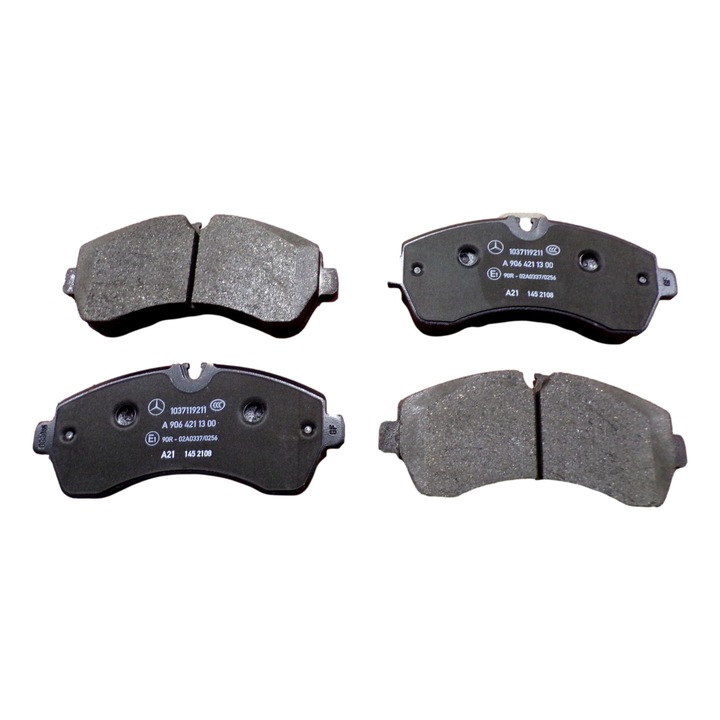 Első fékbetét MERCEDES SPRINTER 906, Mercedes-Benz, Fekete