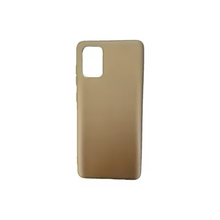 Husa Protectie Pentru Samsung Galaxy S10 Lite, Miromoto®, Silicon Spate Slim, Gold