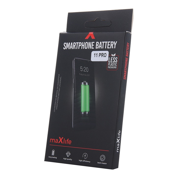 Baterie compatibila cu iPhone 11 Pro Max, 3969mAh, MaxLife