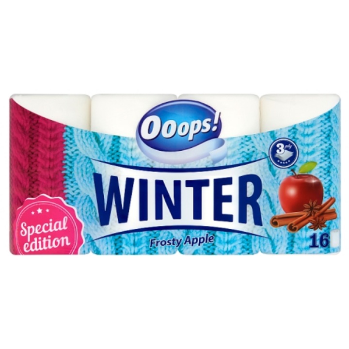 Ooops! Classic Winter 3 rétegű wc papír, 16 tekercs
