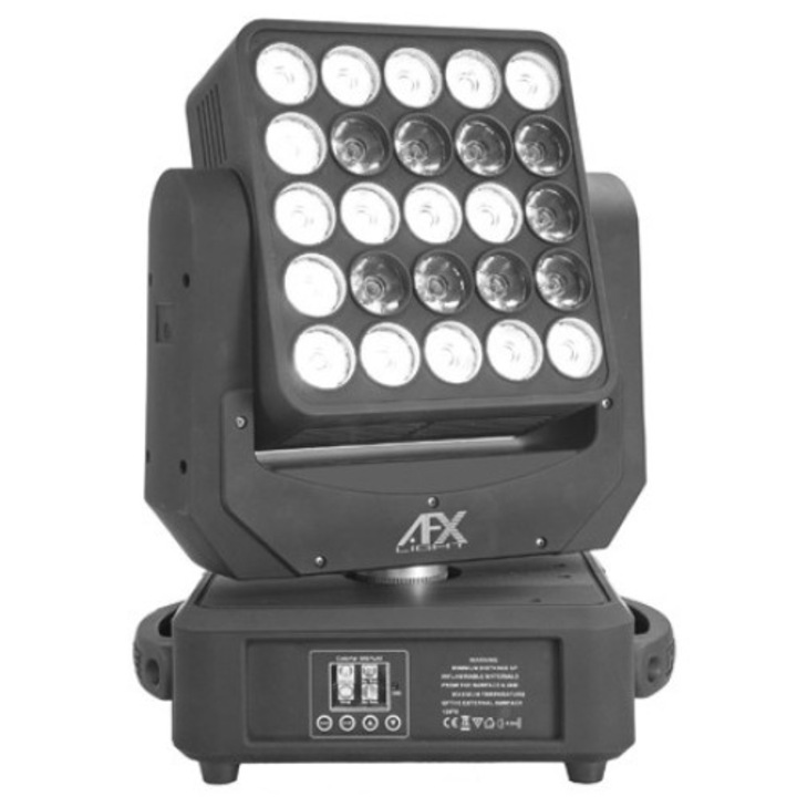 Proiector joc de lumini Moving Head, 25X12W RGBW AFX Light