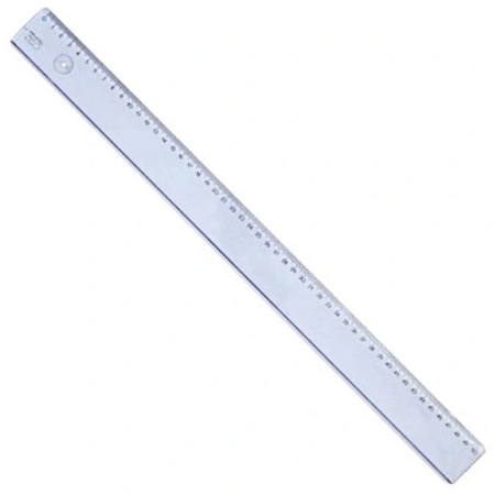 Pratel Ruler Линия Pratel, Полистирен, Прозрачен, 50 см - eMAG.bg