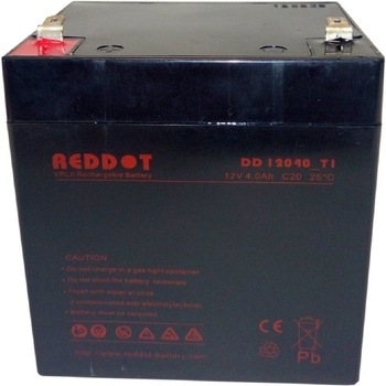 Acumulator Plumb-Acid VRLA AGM Reddot 12V - 4.0Ah F1 Acumulator Plumb-Acid VRLA AGM Reddot 12V - 4.0Ah F1