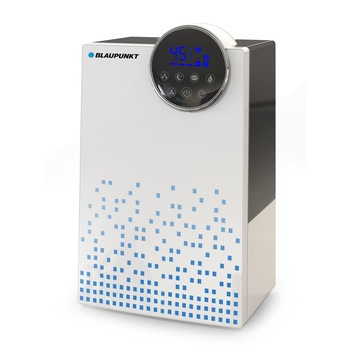 Umidificator de aer Blaupunkt AHS601, 4.5 l, display LCD, temporizator 24h, silentios, Alb Umidificator de aer Blaupunkt AHS601, 4.5 l, display LCD, temporizator 24h, silentios, Alb