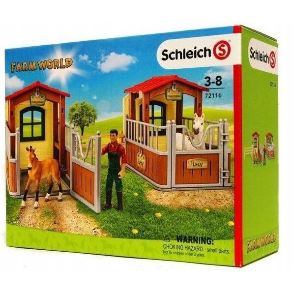 Set Figurine Farm World, Schleich, Plastic, 3 Ani+, Multicolor - EMAG.ro