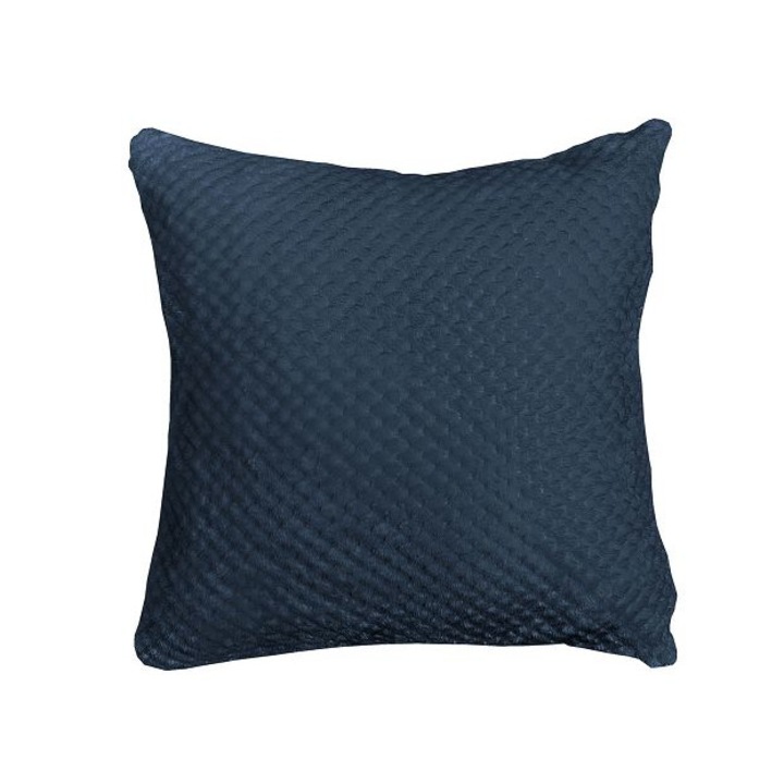 Darymex Párnahuzat jacquard, Amorro, 40x40, tengerészkék