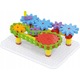 Set 100 piese constructie Quercetti, Plastic, 5-10 ani, Multicolor