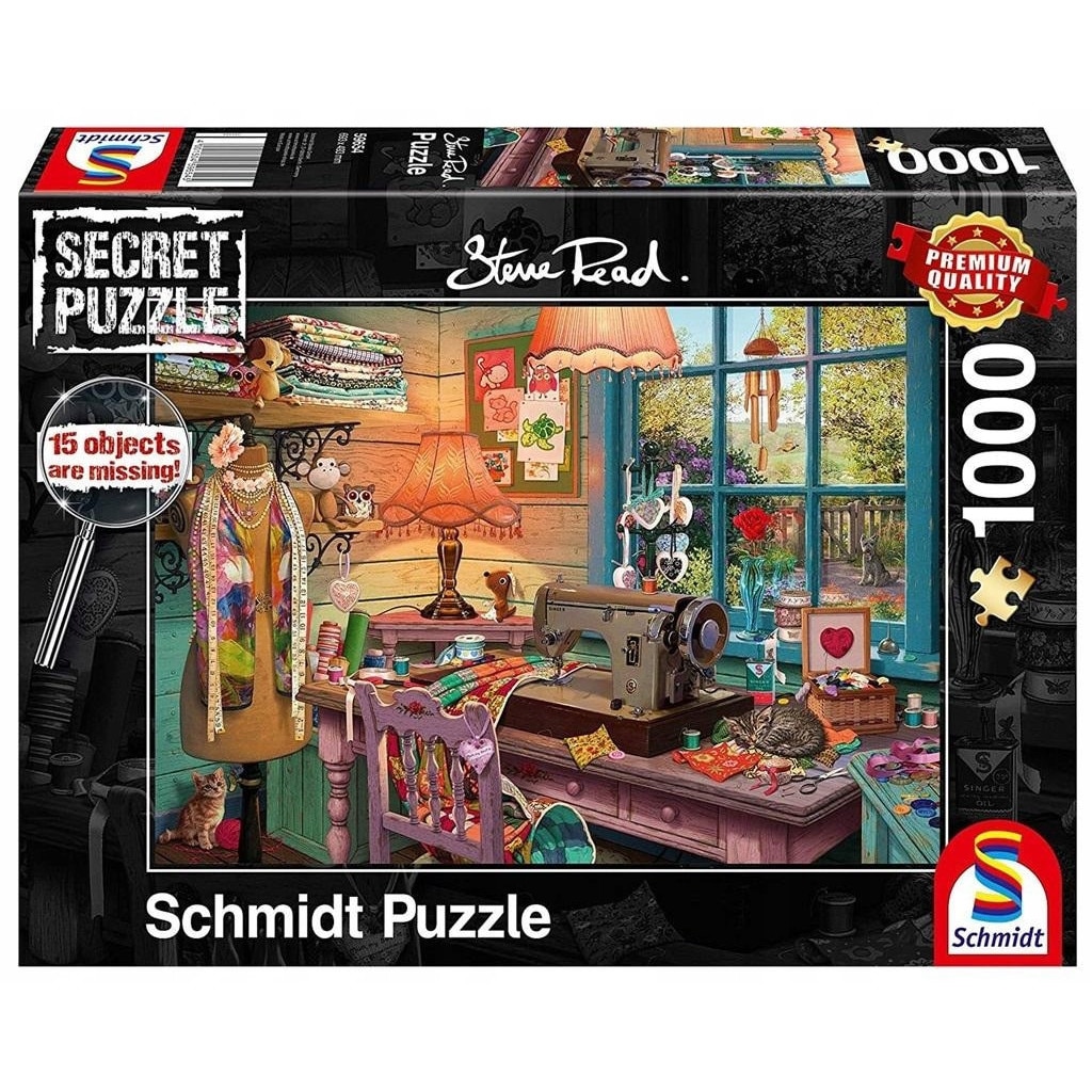 Schmidt Spiele Puzzle, puzzle 1000 pq t.kinkade kopciuszek powrót do