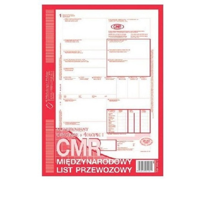 CMR международна товарителница, 80 листа, Michalczyk I prokop