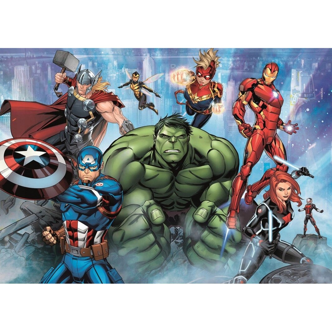 Puzzle - CLEMENTONI - THE AVENGERS - 1000 pièces - Poster inclus