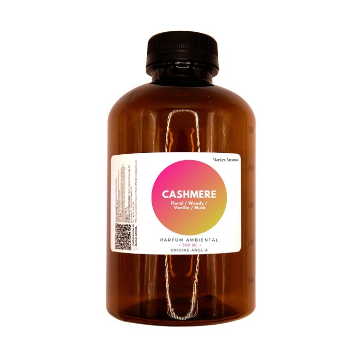 Rezerva de parfum pentru difuzor profesional Futurist, Cashmere 500 ml, Market Aroma