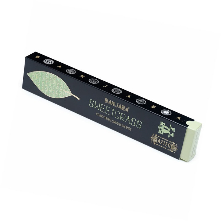 Illatos pálcikák, Banjara - Aztec, Sweet Grass, 15g