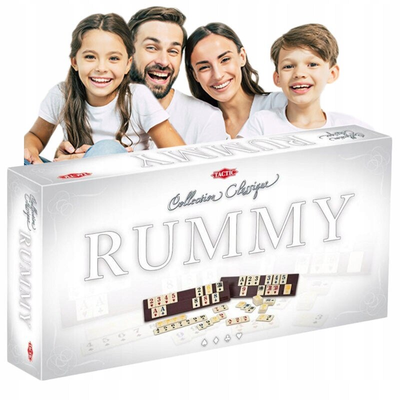Tactic Rummy Joc de societate Rummy, Tactic, 10 ani+ - eMAG.ro