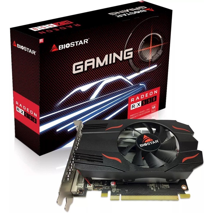 Placa video Biostar Gaming Radeon RX550 4GB GDDR5 128 bit