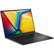 ASUS VivoBook 16X K3604ZA laptop Intel® Core™ i7-1260P proceszorral 4.70 GHz-ig, 16'', WUXGA, 16GB, 512GB SSD, Intel Iris Xe Graphics, No OS, Nemzetközi angol billentyűzet, Ezüst