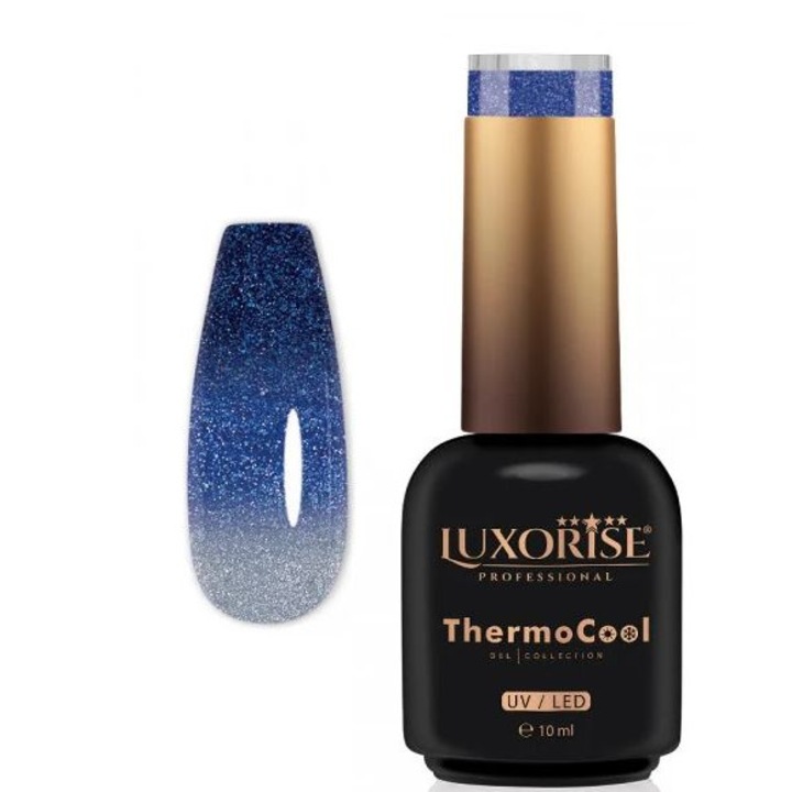 Oja Semipermanenta Termica 3 Culori LUXORISE ThermoCool - Blissful Breeze 10ml