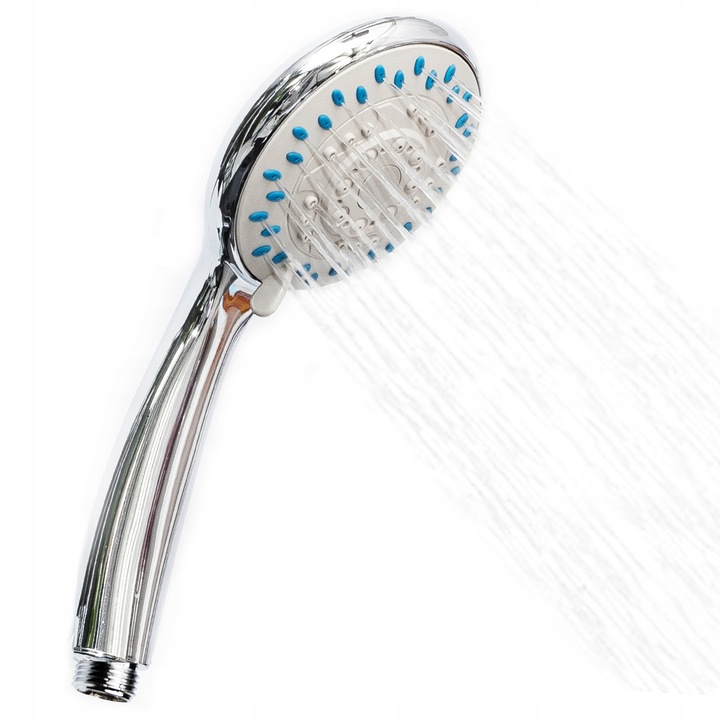 Cap de dus, Aquaparts, Plastic, Crom