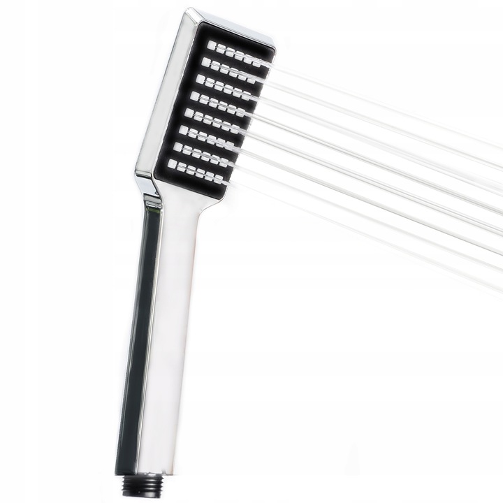 Cap de dus anti-calcar, Aquaparts, Plastic, Crom