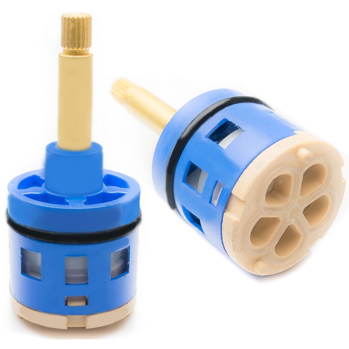 Cap de dus, Aquaparts, Plastic/Alama, Albastru