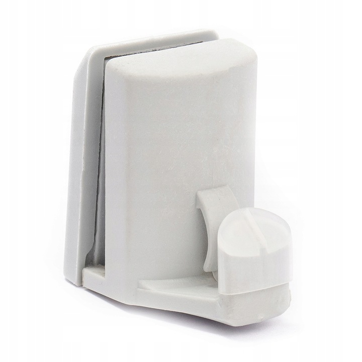 Ролка за душ кабина, Aquaparts, Пластмаса, Бял