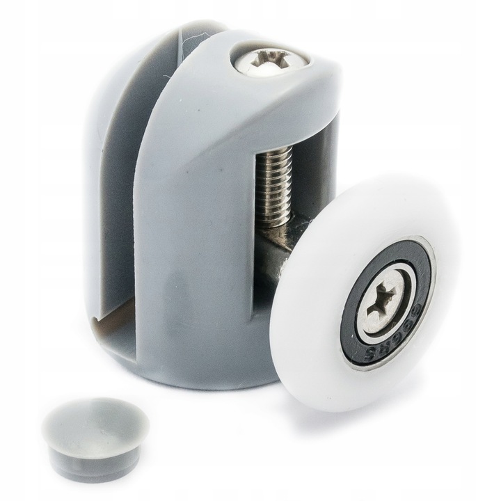 Rola cabina de dus, Aquaparts, Plastic, Alb