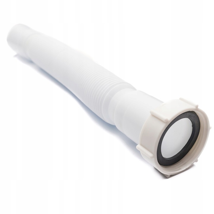 Сифон, Aquaparts, 34 см, Бял