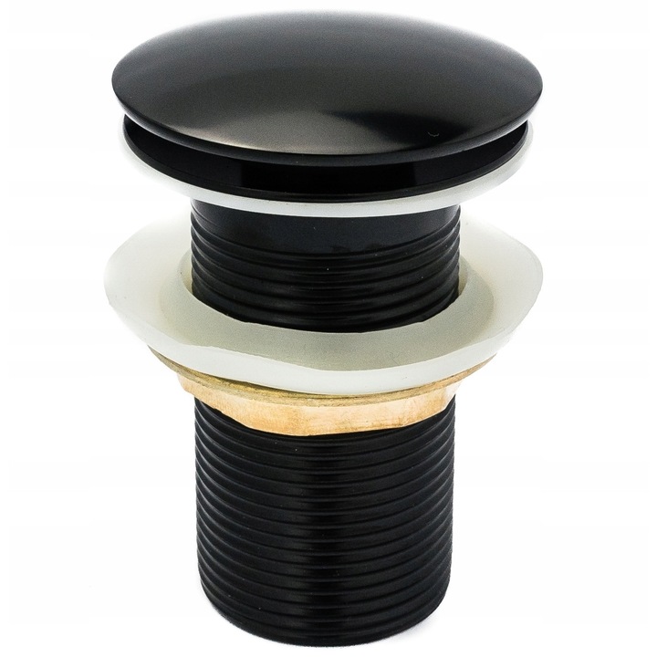 Доп за мивка, Aquaparts, Месинг, Матово черно