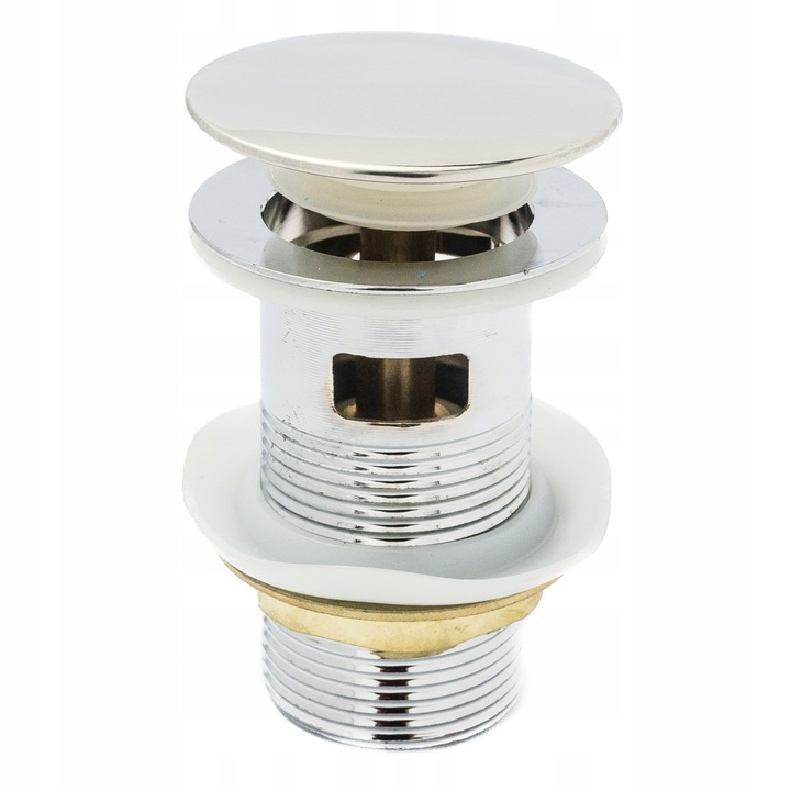 Сифон за мивка, Aquaparts, 40 мм, Неръждаема стомана, Сребрист