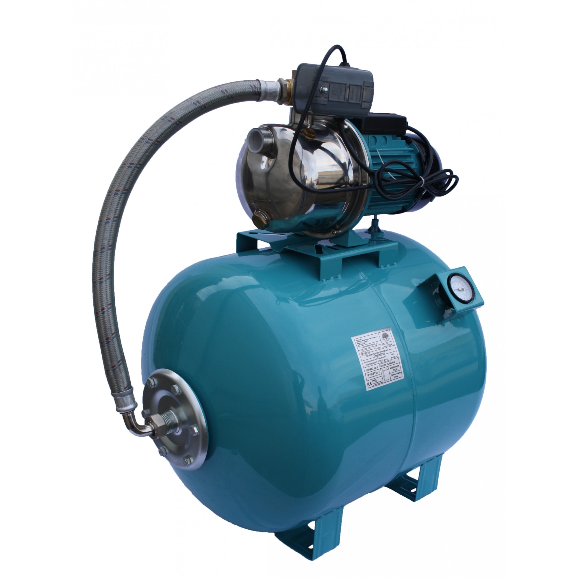 Hidrofor APC JY 1000/100 rezervor 100 litri cu manometru, 0.8Kw