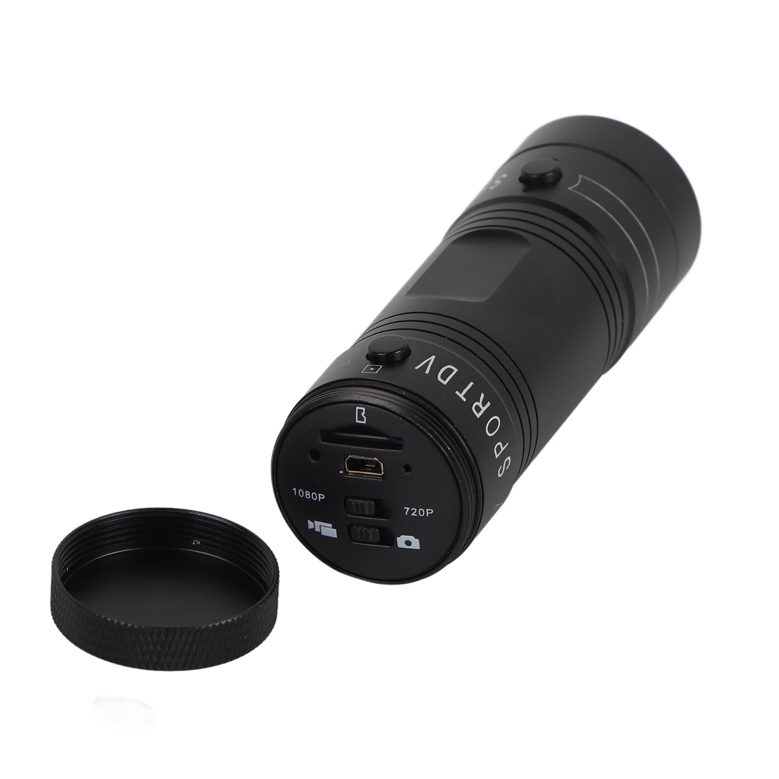 Mini camera portabila, Aliaj, Full HD, 1080P, Negru - eMAG.ro