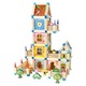 Set de construit din lemn, Castel mare, 268 piese