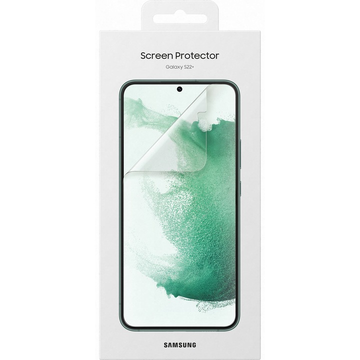 Скрийн протектор Samsung за Samsung Galaxy S22+ 5G S906, пластмаса, комплект 2 EF-US906CTEGWW