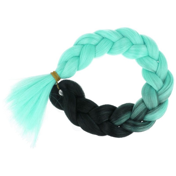Szintetikus hajhosszabbítás fonathoz, Born86, Szintetikus, Türkiz