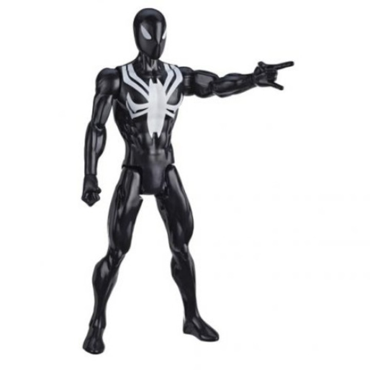 Hasbro Marvel Spider-man black suit akciófigura 30cm-es