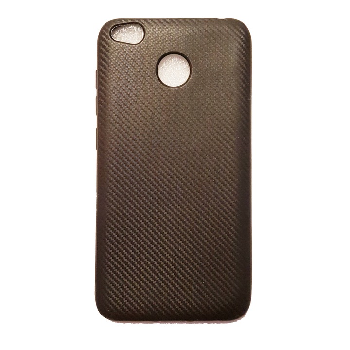 Калъф за Xiaomi Redmi 4x, Carbon Skin case, Ultra Slim, черен