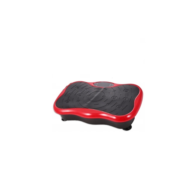 Platforma de vibratii pentru exercitii, Max. 100kg, 200W, Negru/Rosu