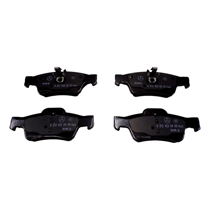 Hátsó fékbetétek, Mercedes-Benz, Kompatibilis MERCEDES E OSZTÁLY W212/CLS W218