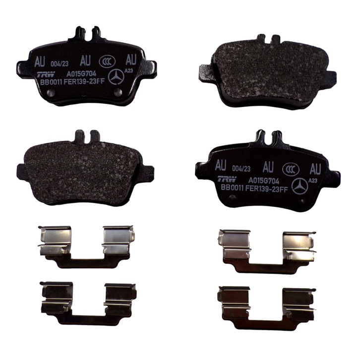 Hátsó fékbetétek, Mercedes-Benz, Kompatibilis MERCEDES CLA C117