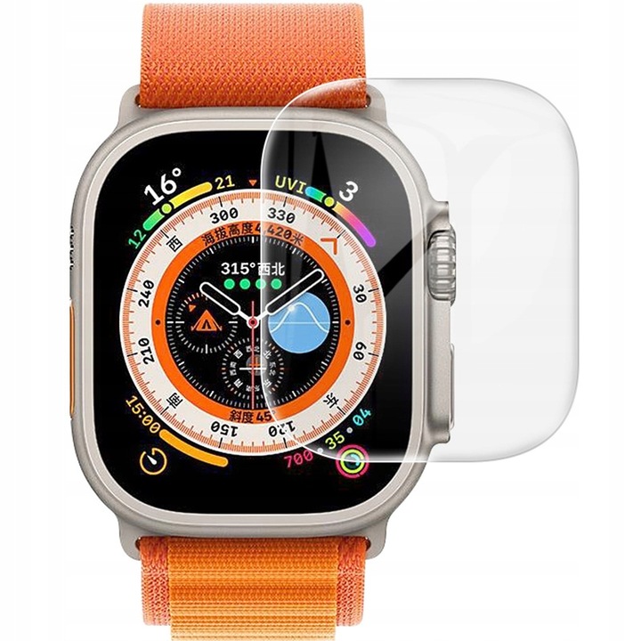 Folie hydrogel pentru Apple Watch Ultra, 49 mm