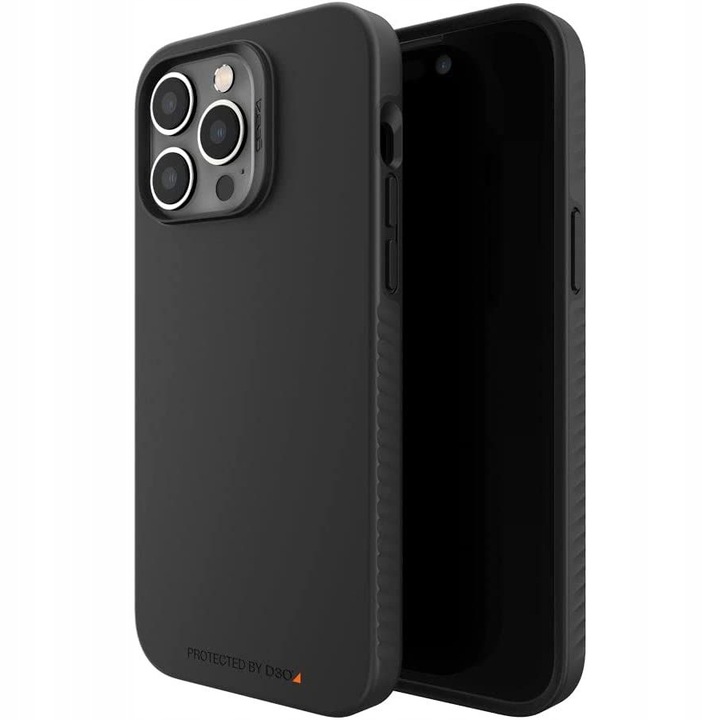 Протектор Gear4 Rio, за iPhone 14 Pro Max, рециклирани материали, черен