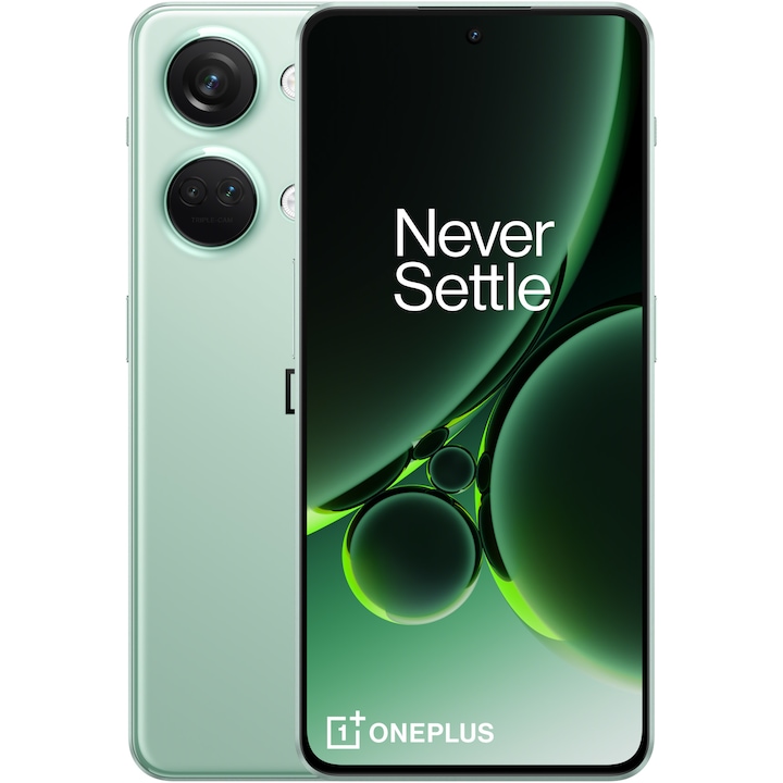 OnePlus Nord 3 Mobiltelefon, Dual SIM, 16 GB RAM, 256 GB, 5G, Misty Green
