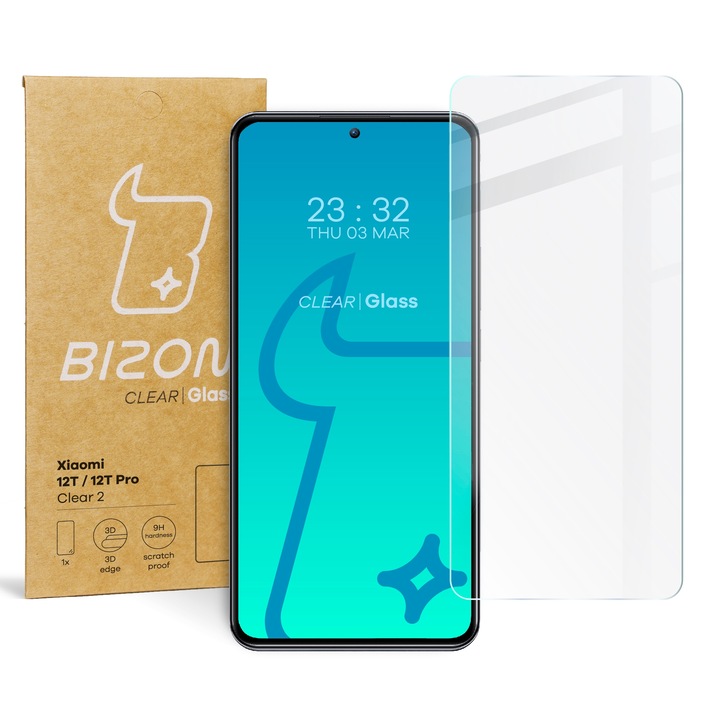Képernyővédő üveg Xiaomi 12T / 12T Pro, Bizon készülékhez