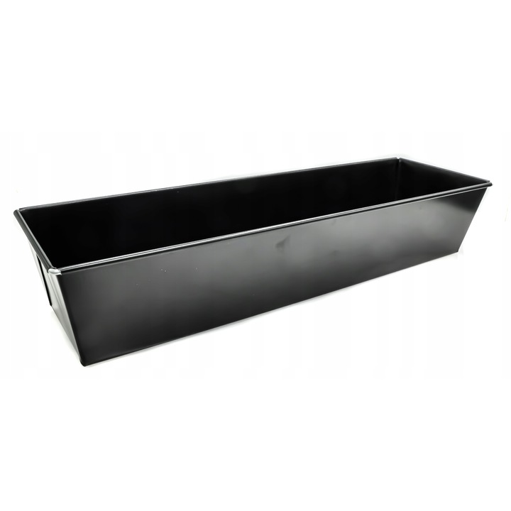 Тава за печене, SNB, стомана, черна, 39x11x7,5 см