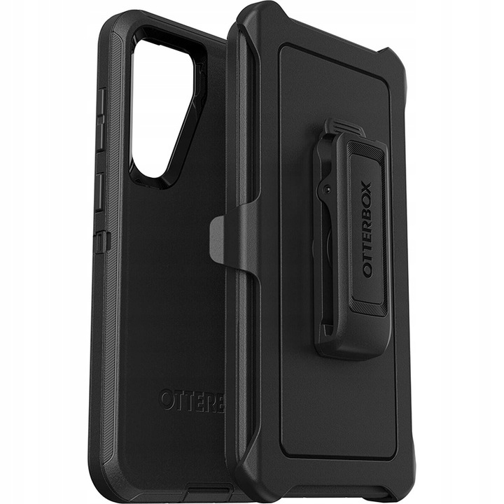 Husa de protectie, OtterBox, Compatibil cu Samsung Galaxy S23 Plus 5G, Policarbonat, Negru